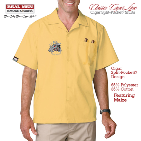 USMC Bulldog Cigar Shirt